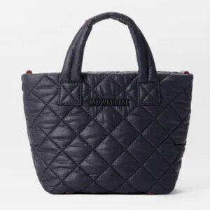 MZ WALLACE - PETITE METRO TOTE DELUXE - NWT - BLACK